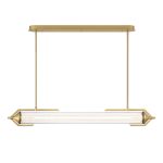 ELSTEAD Eurofase pendant light, width 1220mm, LED 38W dimmable, 3329lm - ELS-QN-ESPADA-LP-BG