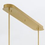ELSTEAD Eurofase pendant light, width 1220mm, LED 38W dimmable, 3329lm - ELS-QN-ESPADA-LP-BG