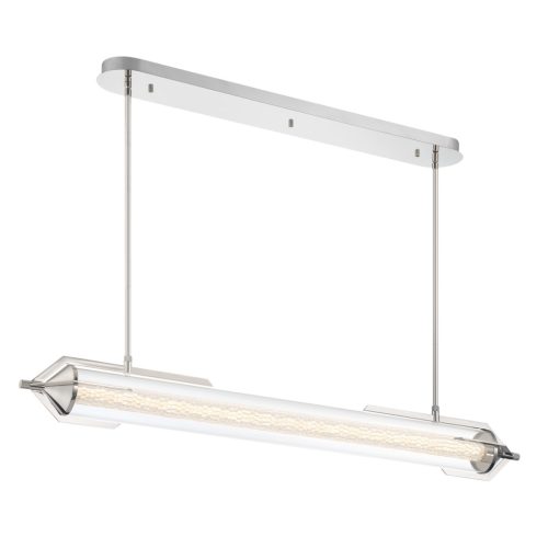 ELSTEAD Eurofase pendant light, width 1220mm, LED 38W dimmable, 3329lm - ELS-QN-ESPADA-LP-PC