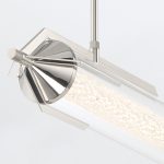 ELSTEAD Eurofase pendant light, width 1220mm, LED 38W dimmable, 3329lm - ELS-QN-ESPADA-LP-PC
