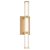 ELSTEAD Eurofase bathroom/outdoor wall light, IP44, height 540mm, LED 21W dimmable, 1477lm - ELS-QN-FAYTON-M-BG