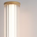 ELSTEAD Eurofase bathroom/outdoor wall light, IP44, height 540mm, LED 21W dimmable, 1477lm - ELS-QN-FAYTON-M-BG