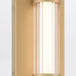ELSTEAD Eurofase bathroom/outdoor wall light, IP44, height 540mm, LED 21W dimmable, 1477lm - ELS-QN-FAYTON-M-BG