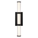 ELSTEAD Eurofase bathroom/outdoor wall light, IP44, height 540mm, LED 21W dimmable, 1477lm - ELS-QN-FAYTON-M-BK