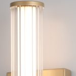 ELSTEAD Eurofase bathroom/outdoor wall light, IP44, height 355mm, LED 14W dimmable, 985lm - ELS-QN-FAYTON-S-BG