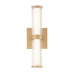 ELSTEAD Eurofase bathroom/outdoor wall light, IP44, height 355mm, LED 14W dimmable, 985lm - ELS-QN-FAYTON-S-BG