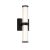 ELSTEAD Eurofase bathroom/outdoor wall light, IP44, height 355mm, LED 14W dimmable, 985lm - ELS-QN-FAYTON-S-BK
