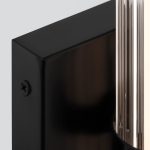 ELSTEAD Eurofase bathroom/outdoor wall light, IP44, height 355mm, LED 14W dimmable, 985lm - ELS-QN-FAYTON-S-BK