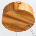 ELSTEAD Accord pendant light, diameter 800mm, LED 58W, 2058lm - ELS-QN-HORIZON-RING-LED-80-TEAK