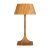 ELSTEAD Accord table lamp, height 530mm, 1x E27 drop-shaped - ELS-QN-NOSTALGIA-TL-M-TEAK
