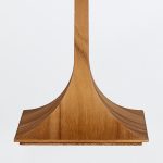 ELSTEAD Accord table lamp, height 530mm, 1x E27 drop-shaped - ELS-QN-NOSTALGIA-TL-M-TEAK