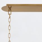 ELSTEAD Eurofase pendant light, width 1378mm, 10x E27 - ELS-QN-NOTTINGHAM-10LP-AB