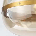 ELSTEAD Eurofase pendant light, diameter 600mm, 3x E27 - ELS-QN-NOTTINGHAM-3P-AB