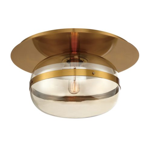 ELSTEAD Eurofase ceiling lamp, diameter 348mm, 1x E27 - ELS-QN-NOTTINGHAM-F-M-AB