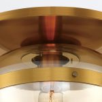 ELSTEAD Eurofase ceiling light, diameter 250mm, 1x E27 - ELS-QN-NOTTINGHAM-F-S-AB