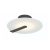 ELSTEAD Eurofase wall/ceiling light, diameter 310mm, LED 14W dimmable, 520lm - ELS-QN-NUVOLA-F-S-BK