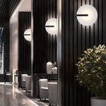 ELSTEAD Eurofase wall/ceiling light, diameter 310mm, LED 14W dimmable, 520lm - ELS-QN-NUVOLA-F-S-BK