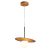 ELSTEAD Accord pendant light, diameter 400mm, 1x E27 drop-shaped - ELS-QN-ORBIT-P-M-TEAK