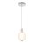 ELSTEAD Eurofase Mini pendant light, height 250mm, 12W LED dimmable, 791lm - ELS-QN-PALMAS-1MP-PN