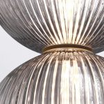 ELSTEAD Eurofase Mini pendant light, 2 Lt, height 400mm, 20W LED dimmable, 1266lm - ELS-QN-PALMAS-2MP-BG