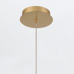 ELSTEAD Eurofase Mini pendant light, 2 Lt, height 400mm, 20W LED dimmable, 1266lm - ELS-QN-PALMAS-2MP-BG