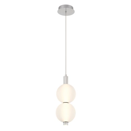 ELSTEAD Eurofase Mini pendant light, 2 Lt, height 400mm, 20W LED dimmable, 1266lm - ELS-QN-PALMAS-2MP-PN