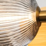 ELSTEAD Eurofase IP44 wall light, width/height 390mm, LED 18W dimmable, 1361lm - ELS-QN-PALMAS-2W-BG