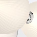 ELSTEAD Eurofase IP44 wall light, width/height 390mm, LED 18W dimmable, 1361lm - ELS-QN-PALMAS-2W-PN