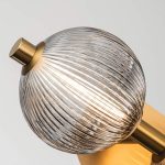 ELSTEAD Eurofase IP44 wall light, width/height 587mm, LED 27W dimmable, 1850lm - ELS-QN-PALMAS-3W-BG