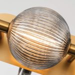 ELSTEAD Eurofase IP44 wall light, width/height 587mm, LED 27W dimmable, 1850lm - ELS-QN-PALMAS-3W-BG
