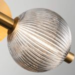 ELSTEAD Eurofase IP44 wall light, width/height 587mm, LED 27W dimmable, 1850lm - ELS-QN-PALMAS-3W-BG