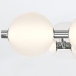 ELSTEAD Eurofase IP44 wall light, width/height 587mm, LED 27W dimmable, 1850lm - ELS-QN-PALMAS-3W-PN