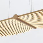 ELSTEAD Eurofase pendant light, width 1.050mm, LED dimmable 57W, 1192lm - ELS-QN-SERAPH-LP-L-BG