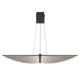   ELSTEAD Eurofase pendant light, width 1.050mm, LED dimmable 57W, 1192lm - ELS-QN-SERAPH-LP-L-BLK