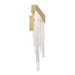 ELSTEAD Eurofase wall light, height 508mm, width 257mm, LED 12W dimmable, 330lm - ELS-QN-VIVIEN-1W-BG
