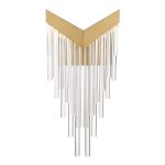 ELSTEAD Eurofase wall light, height 508mm, width 257mm, LED 12W dimmable, 330lm - ELS-QN-VIVIEN-1W-BG