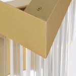 ELSTEAD Eurofase wall light, height 508mm, width 257mm, LED 12W dimmable, 330lm - ELS-QN-VIVIEN-1W-BG