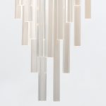 ELSTEAD Eurofase wall light, height 508mm, width 257mm, LED 12W dimmable, 330lm - ELS-QN-VIVIEN-1W-BG