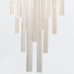 ELSTEAD Eurofase wall light, height 508mm, width 257mm, LED 12W dimmable, 330lm - ELS-QN-VIVIEN-1W-BK