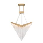 ELSTEAD Eurofase pendant light, width 810mm, LED 40W dimmable, 900lm - ELS-QN-VIVIEN-P-L-BG