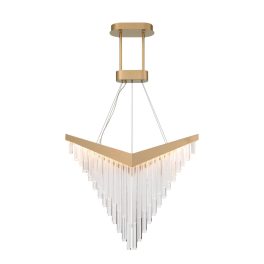   ELSTEAD Eurofase pendant light, width 810mm, LED 40W dimmable, 900lm - ELS-QN-VIVIEN-P-L-BG