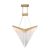 ELSTEAD Eurofase pendant light, width 810mm, LED 40W dimmable, 900lm - ELS-QN-VIVIEN-P-L-BG