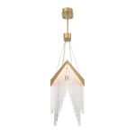 ELSTEAD Eurofase pendant light, width 810mm, LED 40W dimmable, 900lm - ELS-QN-VIVIEN-P-L-BG