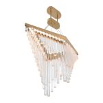 ELSTEAD Eurofase pendant light, width 810mm, LED 40W dimmable, 900lm - ELS-QN-VIVIEN-P-L-BG