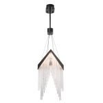 ELSTEAD Eurofase pendant light, width 810mm, LED 40W dimmable, 900lm - ELS-QN-VIVIEN-P-L-BK