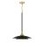 ELSTEAD Eurofase pendant light, height 700mm, diameter 460mm, LED 15W dimmable, 750lm - ELS-QN-WELSH-P-BK