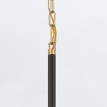 ELSTEAD Eurofase pendant light, height 700mm, diameter 460mm, LED 15W dimmable, 750lm - ELS-QN-WELSH-P-BK