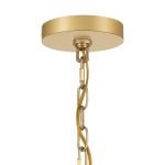 ELSTEAD Eurofase pendant light, height 700mm, diameter 460mm, LED 15W dimmable, 750lm - ELS-QN-WELSH-P-WHT