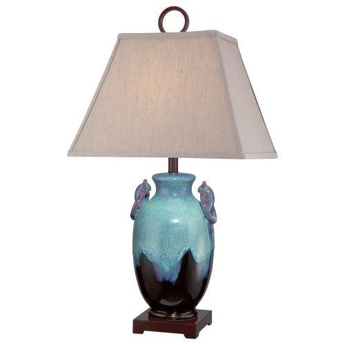 Elstead Amphora türkiz asztali lámpa (ELS-QZ-AMPHORA)