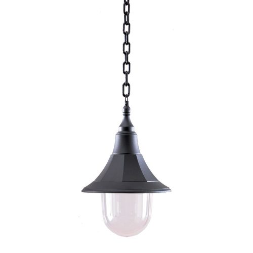 Elstead SHANNON black outdoor pendant